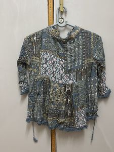 Boho Print Top