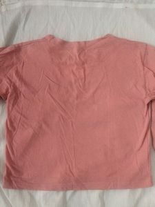 Cute Baby Pink Crop Top