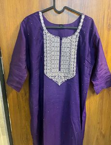 💜Purple elegant Kurta 💜