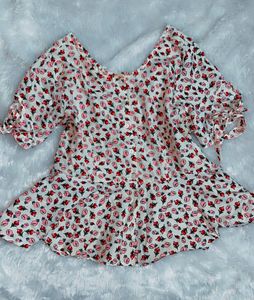 Floral Print top❤️✨