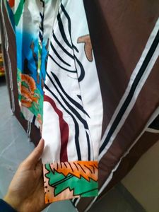 Abstract Print One Piece