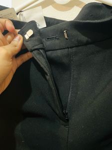 Black Formal Straight Pants