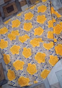 Floral  2 mitre Fabric Material