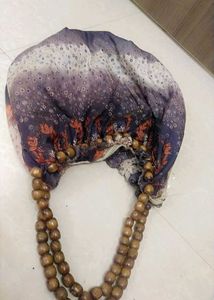 Boho Chic Beaded Handle Bag