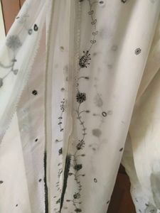 Black Embroidered Kurta Set