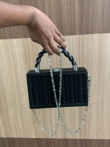Chic Black Clutch