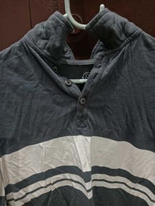 Collared Korean Style Crop Top