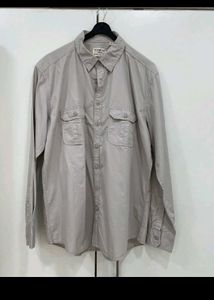 Men&#39;s Beige Casual Shirt