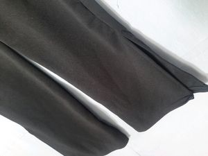Price Drop!!!!! High Waist Black Pant In Boot Cut (Korean Style)