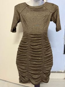 Shimmery Bodycon Mini Dress