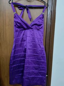 Purple Party Dress