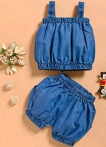 Baby Girl Casual Top &amp; Shorts