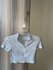 Ribbed Crop Top