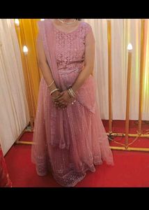 Beautiful pink Lehanga