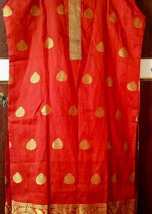 Sleeveless Silk Kurti
