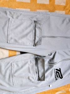 Light Gry &#39;Look Style&#39; Cargo Pant