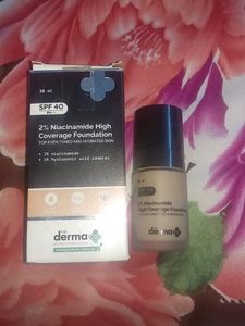 30 Rs Off...High Coverage Derma Co Foundation