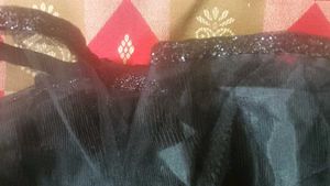 Elegant Black Embellished Party Dress