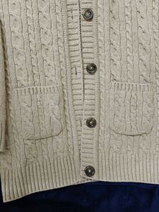 Hooded Knit Cardigan