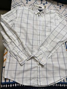 Tommy Hilfiger Men Regular Windowpane Check Shirt