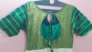Green Long Frock