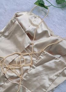 Urbanic Corset Slit Dress