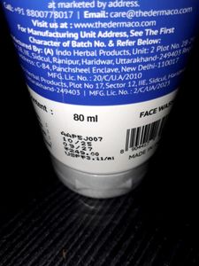 Derma Co Anti-Acne Face Wash