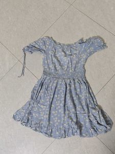Floral Print Mini Dress