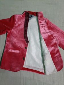 Pink Velvet Blazer