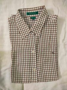 Ralph Lauren Brown Check Shirt