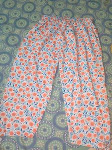 Floral Print Pants