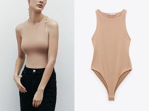 Zara Polyamide Bodysuit
