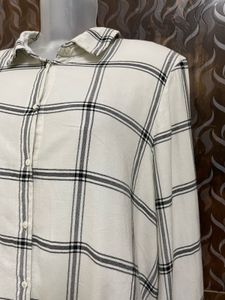 H&amp;M Pintresty🌸 Oversized Plaid Shirt For Women