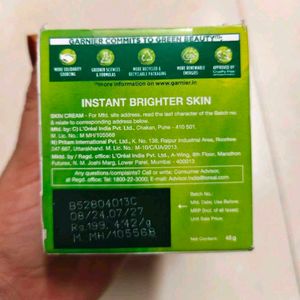 Garnier Brightening Moisturiser, Serum Gel, Infuse