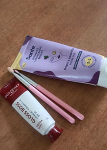 Dot and key Lipbalm, sanfe lightening cream