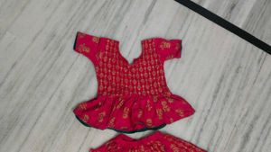 Cute Ethnic Skirt &amp; Top Set