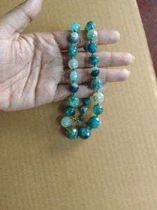 colourful beaded necklace