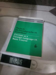 German Language Learning Book