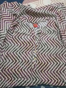 Heavy Rayon Kurta With Side Pocket