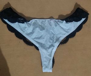 Lace Trim Thong