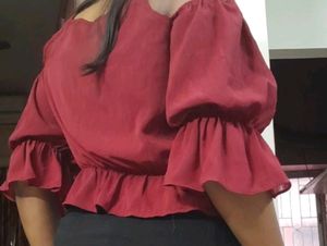 Y2k Boho Top