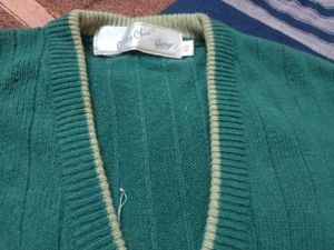 Green Patterned Sweater