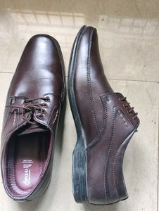 Dark Brown Formal Men’s Shoes – Size 10