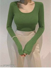 New Unused Green Top