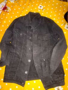 Vintage Black Denim Jacket
