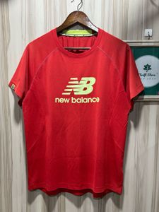 New Balance Essential Red DryFit TShirt