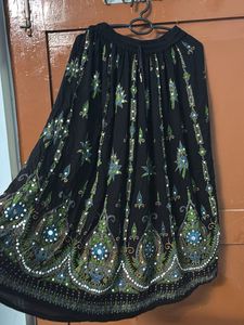 Boho Print Ethnic Skirt