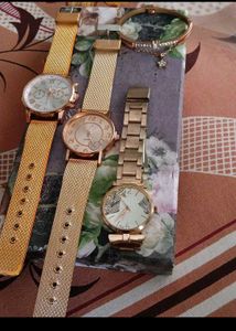 ❤️ Latest Stylish fancy  Watches Combo⌚