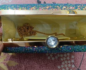Glitter Multicolour Clutch