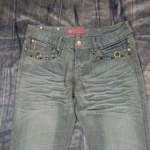 Embellished Y2K Jeans